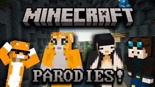 Minecraft Parodies COMPILATION [upl. by Zorana]