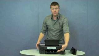 How To Clear a Paper Jam on a Top Feeding Lexmark Printer [upl. by Nies]