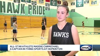 Hopkinton senior serves as captain in three sports at high school [upl. by Hilary516]