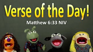 Verse of the Day Matthew 633 NIV [upl. by Orsola732]