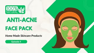 100 natural antiacne pack My 5Day Experiment with ACNE Face Packs Changed My Skin Forever [upl. by Mobley834]