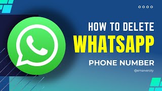 How to Delete WhatsApp Number [upl. by Anitsud]