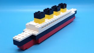 How to Build a LEGO RMS Olympic [upl. by Airahcaz626]