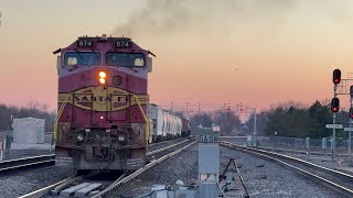 The Trains of Galesburg IL Part 2 [upl. by Tacita718]