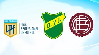 LANUS vs DEFENSA Y JUSTICIA  LIVE SCORE LIGA UTAMA ARGENTINA [upl. by Ecidnarb]