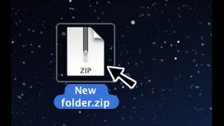 Tutorial How to unzip files on Mac [upl. by Oicneserc112]