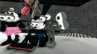 ORTENSIA OSWALD ENDO MICKEY MANGLE PIZZA TOWER MEME [upl. by Ruhl]