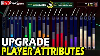 How to Upgrade Player Attributes in NBA 2k25 [upl. by Amalberga916]