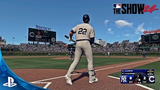 MLB The Show 24 Gameplay NYY Vs CHC PS5 [upl. by Salazar]