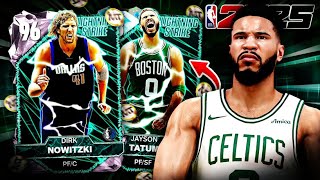 NBA2K25 MYTEAM PACK OPENING CAN WE PULL PINK DIAMOND DIRK 👀‼️🔥 [upl. by Marrin246]