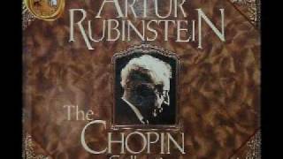 Arthur Rubinstein  Chopin Mazurka Op 7 No 1 [upl. by Sirtaeb]