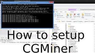 How to Setup CGMiner to Mine Cryptocurrencys Litecoin amp Dogecoin [upl. by Oreves863]