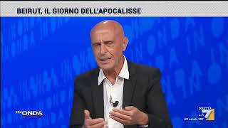 Esplosione Beirut Marco Minniti quotIl Libano può collassare lEuropa deve intervenirequot [upl. by Yousuf602]