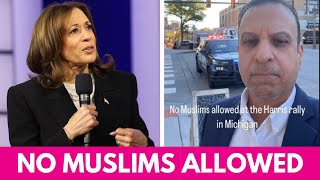 quotKamala KICKED Me Out Because Im MUSLIMquot Detroit Metro Leader REMOVED from Event for No Reason [upl. by Newbold]