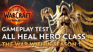 I Tested All Healer In THE WAR WITHIN  World of Warcraft The War Within Beta Gameplay [upl. by Delila]