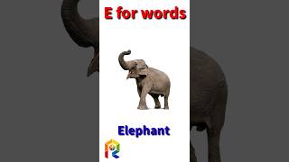 e for 5 words ytshorts trending alphabet shortvideo youtubeshorts shorts [upl. by Atikim]