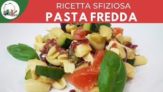 INSALATA DI PASTA FREDDA IN 1 MINUTO  ricette veloci  FoodVlogger [upl. by Trebreh993]