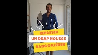 Repasser un drap housse sans galérer [upl. by Eirhtug469]