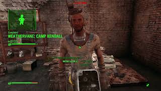 Weathervane Camp Kendall Side Quest Fallout 4 122 [upl. by Graig]