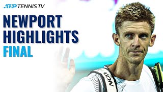 Kevin Anderson vs Jenson Brooksby  2021 Newport Final Highlights [upl. by Enyak]