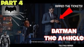 RIPPED THE TICKETS  FUNNY BATMAN TELLTALE SERIES WITH ITSREAL85 [upl. by Edyth]