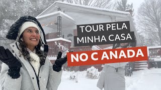 TOUR PELA MINHA CASA NO CANADA  CUSTO DE VIDA [upl. by Ilenna]