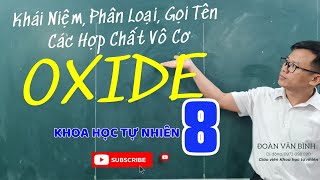 Khái Niệm Phân Loại Gọi Tên Oxide  KHTN 8 [upl. by Rodnas98]