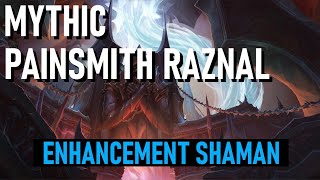 Mythic Painsmith Raznal First Kill  Enhancement Shaman POV  World of Warcraft  Waves [upl. by Florri]