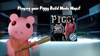 Playing your Piggy Build Mode maps before Doors Floor 2 [upl. by Gnidleif]