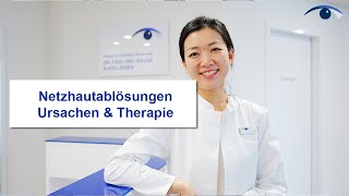 Netzhautablösung  Ursachen und Therapie [upl. by Anauqed875]