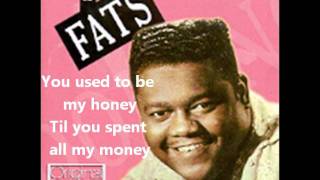 Fats Domino Im Walking To New OrleansWith Lyrics [upl. by Ermine424]