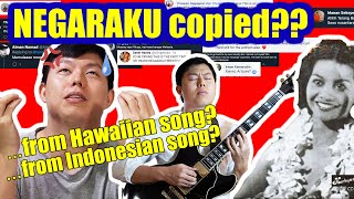 Negaraku copied from Mamula Moon Terang Bulan Reaction to comments of my guitar cover [upl. by Pearson]