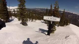 Breckenridge Mountain Tour  The Burn Expert Trees [upl. by Mun]