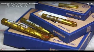 Chemical anchors in capsules – howto video from Rawlplug [upl. by Queenie]