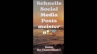 Schnelle Social Media Posts meistern  Social Media Betreuung WACKER [upl. by Einnos]