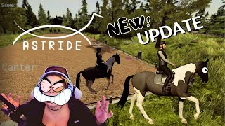 ASTRIDE  Early Access Update Dressage Show Jumping and new Gameplay 🐴✨ 👀 [upl. by Attenaz730]