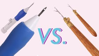 Magic Embroidery Pen vs Kantan Needle Embroidery Product Test [upl. by Wesa]