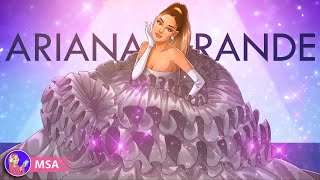 Ariana Grande How She Became a Superstar An Animated Epic [upl. by Abad270]