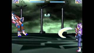 MUGEN MvC2 WereGarurumon v17 update 82613 [upl. by Krishnah433]