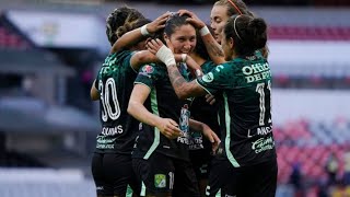 León vence al América por primera vez en la Liga MX Femenil [upl. by Ayikahs]