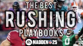 The Top Rushing Playbooks In Madden 25 For Quick Sim madden25 [upl. by Kelcey474]