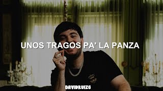 Unos tragos pa la panza tito double p  Dos días Tito Double P Peso Pluma LETRA [upl. by Past]