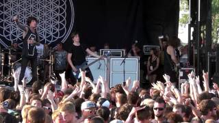 Bring Me The Horizon  Full Set Live at Warped Tour Chicago 2013 [upl. by Ashman]