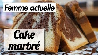 Le cake marbré au chocolat  Recette de chef [upl. by Matilda984]