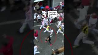 Resumen del octavo y último encierro de San Fermín 2024 [upl. by Nolyak]