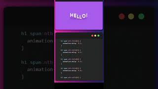 Text animation creating using html css and keyfrom html keyfromes text style animation coding [upl. by Derwood]