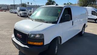 2020 GMC Savana 2500 Work Van 3D Cargo Van San Diego Carlsbad National City Chula Vista Alpine [upl. by Morly]