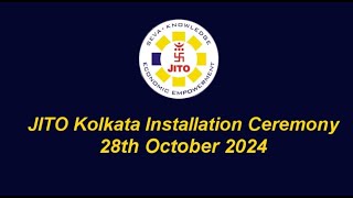 JITO Kolkata Installation Ceremony 28th October 2024 [upl. by Cannice237]