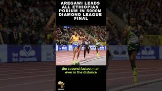 Ethiopias Aregawi Secures First 5000m Victory of 2024 with a Stellar Finish at Diamond League Final [upl. by Yrovi867]