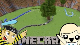 SNAKE  Minecraft Mini Game Play with Hannah Carr and Crazy Rainbow Sheep [upl. by Ahsekar139]